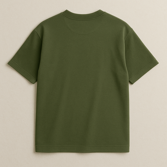 Olive green oversized T shirt