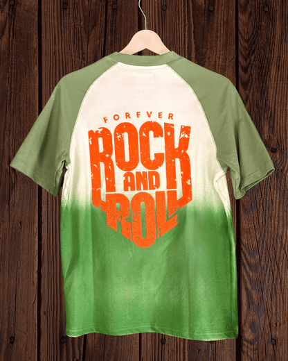 Acid spray green oversized T shirt