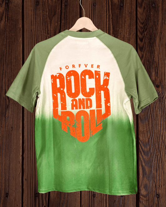 Acid spray green oversized T shirt